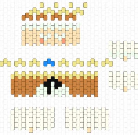 Pure Vanilla cookie Clown (Do not use) - white,yellow,orange,beige,crk,pure vanilla cookie,pure vanilla,cookie run kingdom,crk ancients,clown