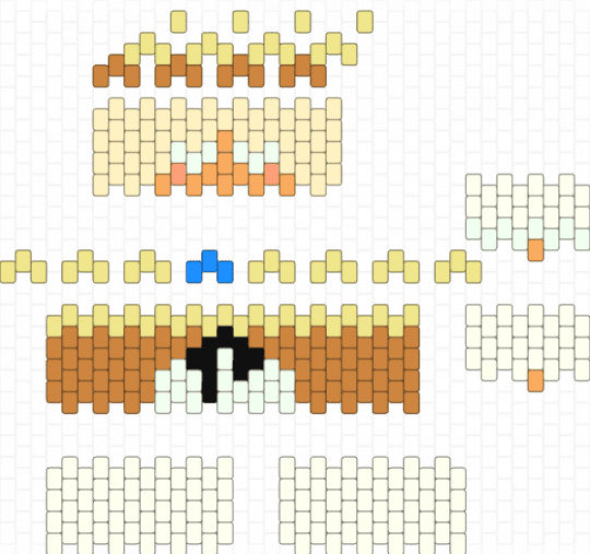 Pure Vanilla cookie Clown (FIX) - white,yellow,orange,beige,crk,pure vanilla cookie,pure vanilla,cookie run kingdom,crk ancients,clown