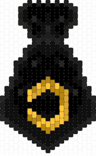Koro-Sensei tie - black,yellow,gold,assassination classroom,tie,moon,korosensei
