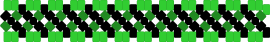 Vee - black, green