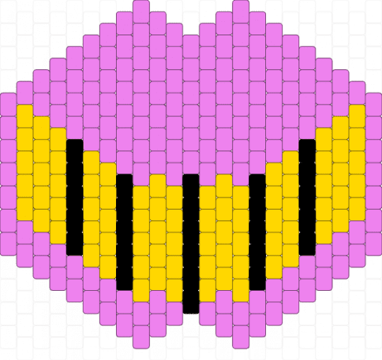 Jax mask - pink,yellow,jax,tadc,the amazing digital circus,rabbit,mask