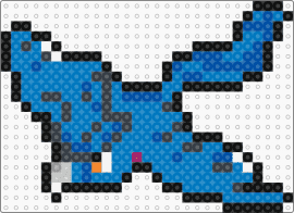Pokemon 144 - blue,purple