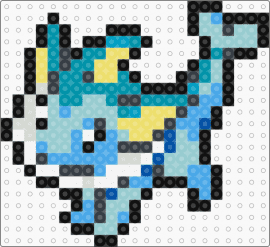 Pokemon 134 - light blue