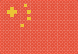 China Flag - red