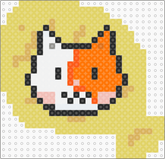 Fish cat - yellow