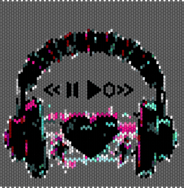 headphones - gray