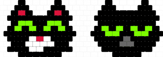 Loki and Xandis - black, green