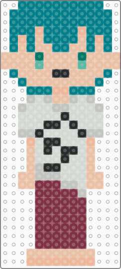 Till chibi  🎸🎤 - teal,beige,till,alnst,vivinos,till is alive,alien stage