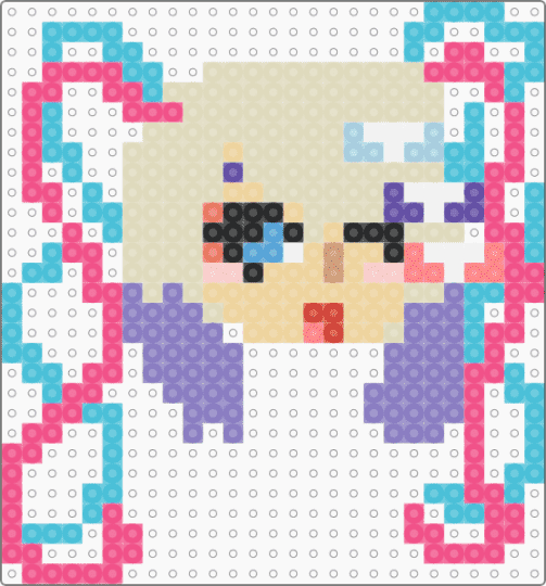 Kangel chibi head Nso Ngo needy streamer overload - beige,light blue,pink,nso,ngo,needy streamer overload,needy girl overload,kangel,viral,trendy,chibi