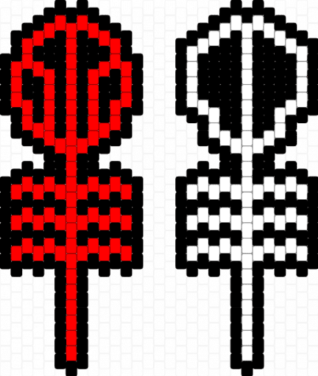 Skeleton Keys - red,white,twenty one pilots,skeleton keys,skeleton clique,blurryface,tyler joseph,josh dun,music,keychain