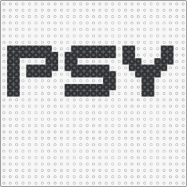 'PSY' - psy,text,bold,expression,passion,psyche,psychedelic,statement,artistic,conceptual,black