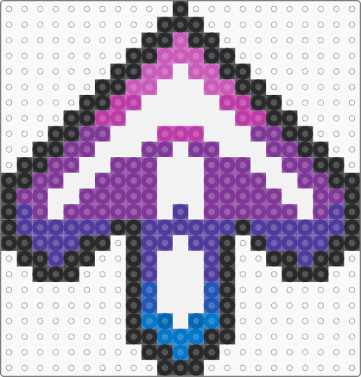 DDR arrow 2 (mini version) - pink,ddr,dance dance revolution,rythm,retro,y2k,arrow