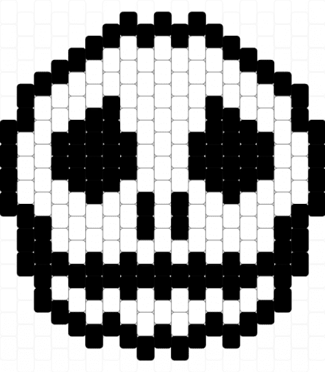 jack - jack skellington,head,nightmare before christmas,skull,jack,movie,halloween,spooky,holiday,white,black