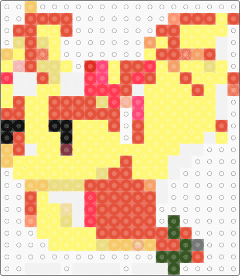 Adopt Me Strawberry bat dragon - yellow,red