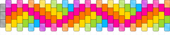 Rainbow swirl - orange,yellow,pink