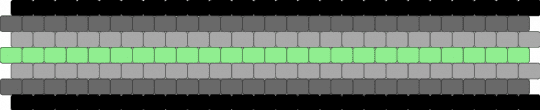 Agender Flag Cuff - gray,beige