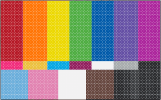 Pride TV Colour Bars - orange,green,purple,colorful,pride
