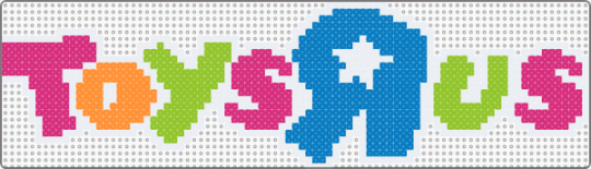 Toys R Us Logo (2007) - pink,blue,kidcore,kid,toysrus