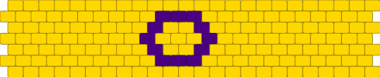 Intersex Flag Cuff - yellow