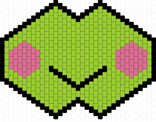 Keroppi Mask - green