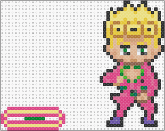 Giorno Giovanna - beige, pink, yellow