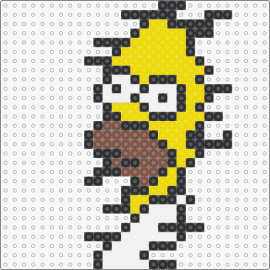 Homer Bush - homer simpson,the simpsons,meme,animated,humor,tv show,bush,character,yellow