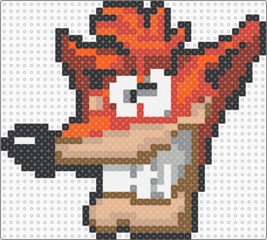Crash Life - red,beige