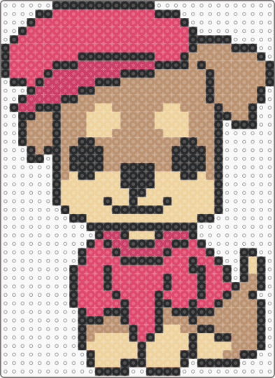 Mauvio The Miniature Pinscher - beige,red