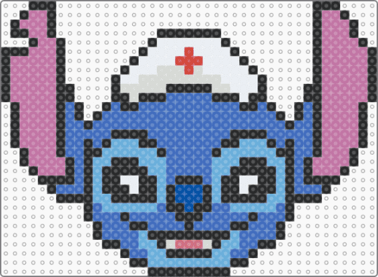 Nurse Stitch - blue,pink