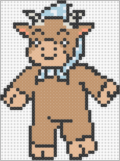 Dona The Cow - beige,tan