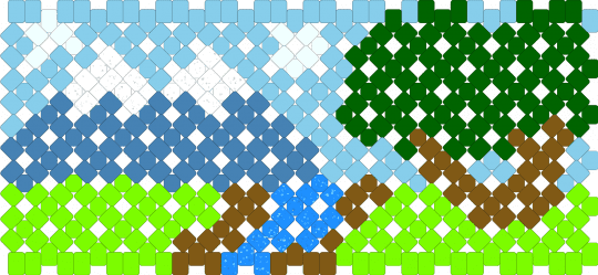 adventure time base - adventure time, green, light blue