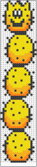 Pokey - yellow,orange,mario,nintendo,gaming,retro,cactus