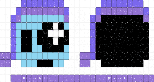 Astro Charm request - purple,astro,charm,dandys world,dw,game,roblox,kandi pad,pony bead