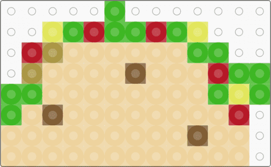 Taco - beige,green,cotdtacos