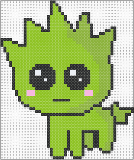 YIPEEE Owakcx Sprunki - green,sprunki,incredibox,music,owakcx,lime,cute,kawaii,happy