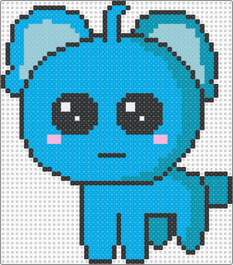 YIPPEEE Sky Sprunki - light blue,sky,sprunki,music,incredibox,sky blue,bear,cute