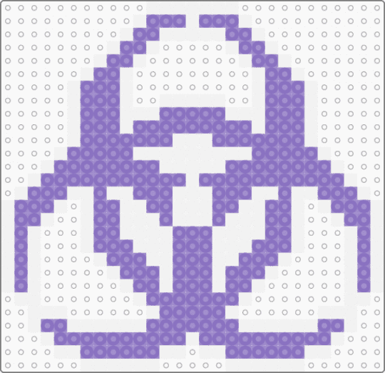 Biohazard - white,blue,purple,biohazard