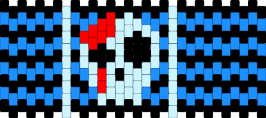 BLACK N BLUE - light blue,skull,scenecore,black,blue,blood,multistitch