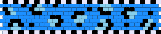 Bluez - light blue,blue,leopard,black,stripes,scenecore
