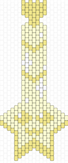 Star Tie - yellow,white,star,tie