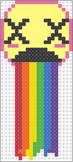 Bleeeeeccghhhh - rainbow,emoji,vomit,rainbow vomit,x,bleh