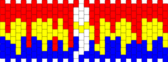 Melting Primary Colors + Semicolon symbol thing idfk - red,kidcore,semicolon,depression,melting