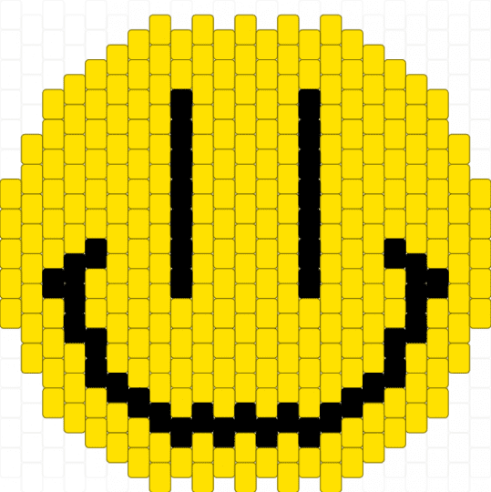 Smiley Face - yellow,cotdsymmetry,smile,smiley