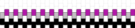 asexual - asexual,pride,cuff,celebrate,meaningful,express,solidarity,creations,flag,black