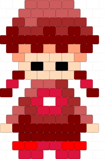 madosuki from yume nikki - brown,red