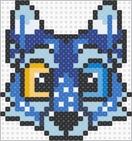 dog - light blue,blue