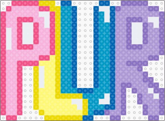 Plur - pink,blue