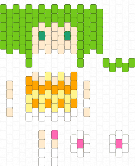 gumi (vocaloid) doll - green,beige,gumi,vocaloid,doll