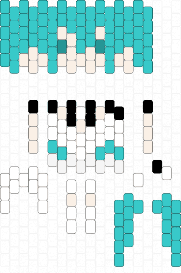 stage/more more jump miku doll - teal,white,pjsk,colorfulstage,miku,doll,mmj,more more jump