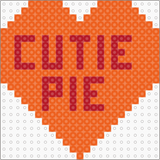Cutie Pie Candy Heart (Orange) - orange,heart,valentines day,holiday,love,candy,holidays,food